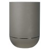 Bac a fleurs - RIVIERA - GRANIT TULIPE - Plastique - D50 x H71 cm - Gris