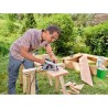 Scie circulaire BOSCH - PKS 40 - 850W - Coupe droite et en onglet jusqu'a 40m...