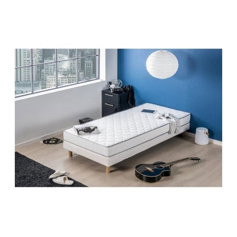 Matelas mousse 90 x 190 cm - Ferme - 16 cm - DEKO DREAM Kiva