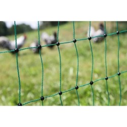 KERBL - Filet pour les poules 25 m - 106 cm - double pointe - vert - non élec...