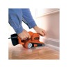 Ponceuse a bande filaire - BLACK+DECKER - KA86-QS - 720W - 75 x 457mm - avec ...