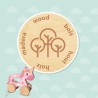 Licorne en bois 2 en 1 - A pousser et a tirer - SES CREATIVE -