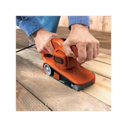 Ponceuse a bande filaire - BLACK+DECKER - KA86-QS - 720W - 75 x 457mm - avec ...