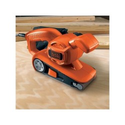 Ponceuse a bande filaire - BLACK+DECKER - KA86-QS - 720W - 75 x 457mm - avec ...