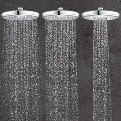 Douche de tete GROHE Vitalio Start 210 - jet unique - économie d'eau - raccor...