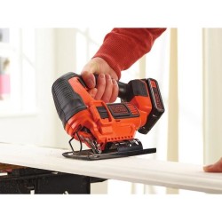 Scie sauteuse sans fil - BLACK+DECKER - BDCJS18N-XJ - 18V - profondeur de cou...