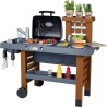 Cuisine d'Extérieur Évolutive Smoby - Grill et Plancha - 40 Accessoires