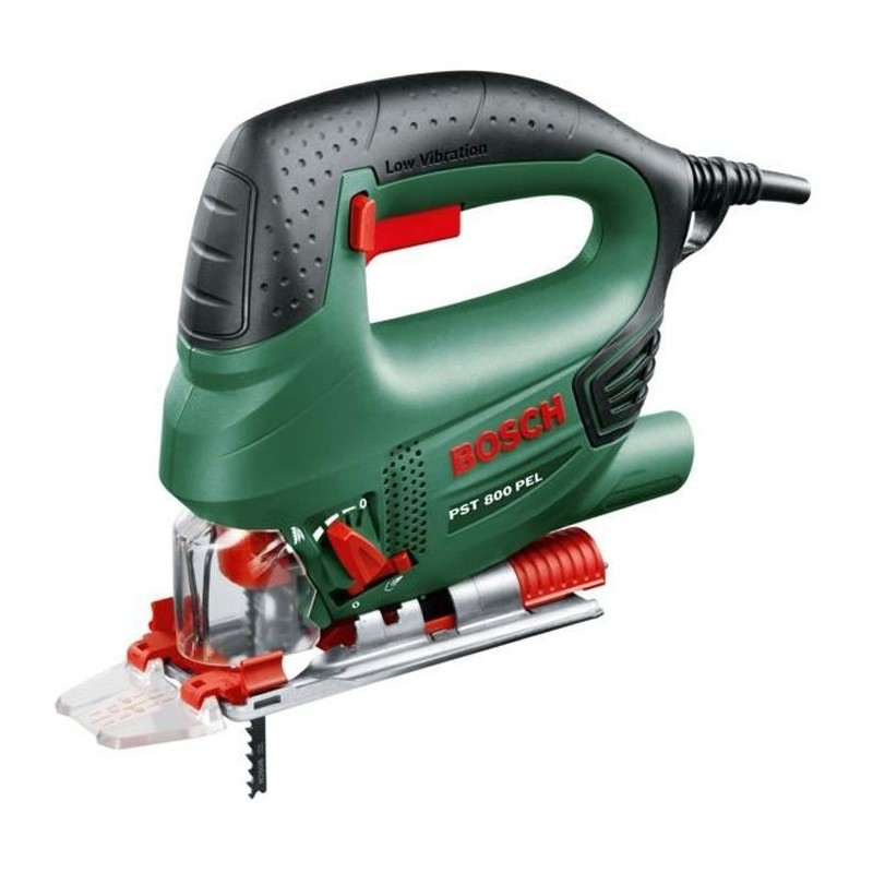 Scie sauteuse BOSCH PST 800 PEL - 530W - pour coupe droites ou courbées jusqu...