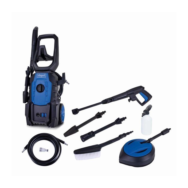 Nettoyeur haute pression électrique SCHEPPACH - HPC1600-Kit - 135 bar - 420L/h