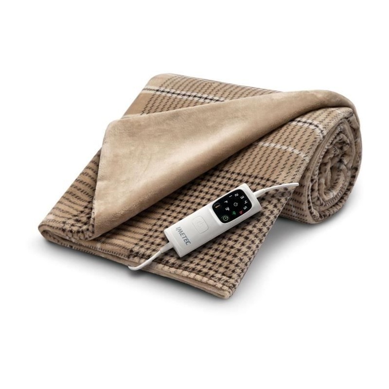 Couverture Chauffante - Imetec - Plaid chauffant 180x140 cm - 6