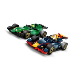 LEGO City 60445 Camion de F1 avec voitures de F1 RB20 et AMR24 - Jeu pour gar...