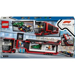LEGO City 60445 Camion de F1 avec voitures de F1 RB20 et AMR24 - Jeu pour gar...