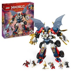LEGO NINJAGO 71834 Le robot ultra combo de Zane - Jeu de construction 4-en-1 ...