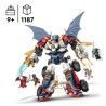 LEGO NINJAGO 71834 Le robot ultra combo de Zane - Jeu de construction 4-en-1 ...