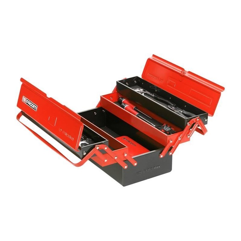 Boite a outils métallique - FACOM - BT.11GPB - 5 Cases