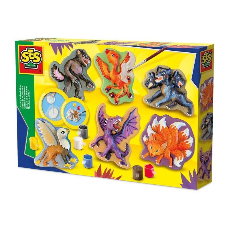 Moulage et peinture - Créatures mythiques - SES Creative - Hobby Blue