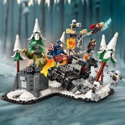 LEGO Marvel 76291 Avengers Rassemblement : L'ere d'Ultron, minifigurines de s...