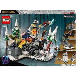 LEGO Marvel 76291 Avengers Rassemblement : L'ere d'Ultron, minifigurines de s...