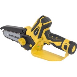 Mini tronçonneuse sans fil POWERPLUS POWXG1045 - 12V - 10cm - 2x batteries 2A...