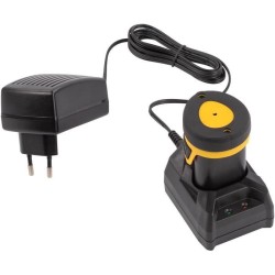 Mini tronçonneuse sans fil POWERPLUS POWXG1045 - 12V - 10cm - 2x batteries 2A...