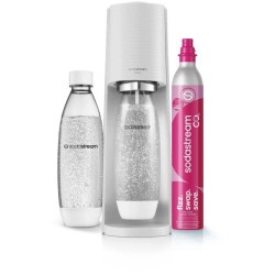 Machine a soda et eau pétillante SODASTREAM - TERRA Blanche - 2 bouteilles co...