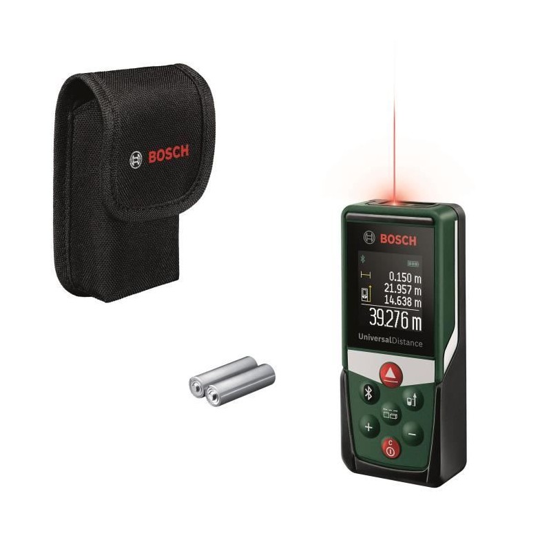 Bosch Télémetre laser UniversalDistance 40C (mesure précise de distances jusq...