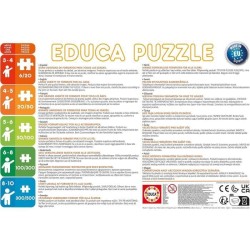 4 puzzles progressifs - EDUCA - Multi 4 Monster High 50-80-100-150