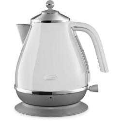 Bouilloire DELONGHI ICONA CAPITALS - 1,7L - Acier inoxydable - Base