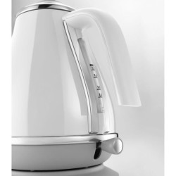 Bouilloire DELONGHI ICONA CAPITALS - 1,7L - Acier inoxydable - Base