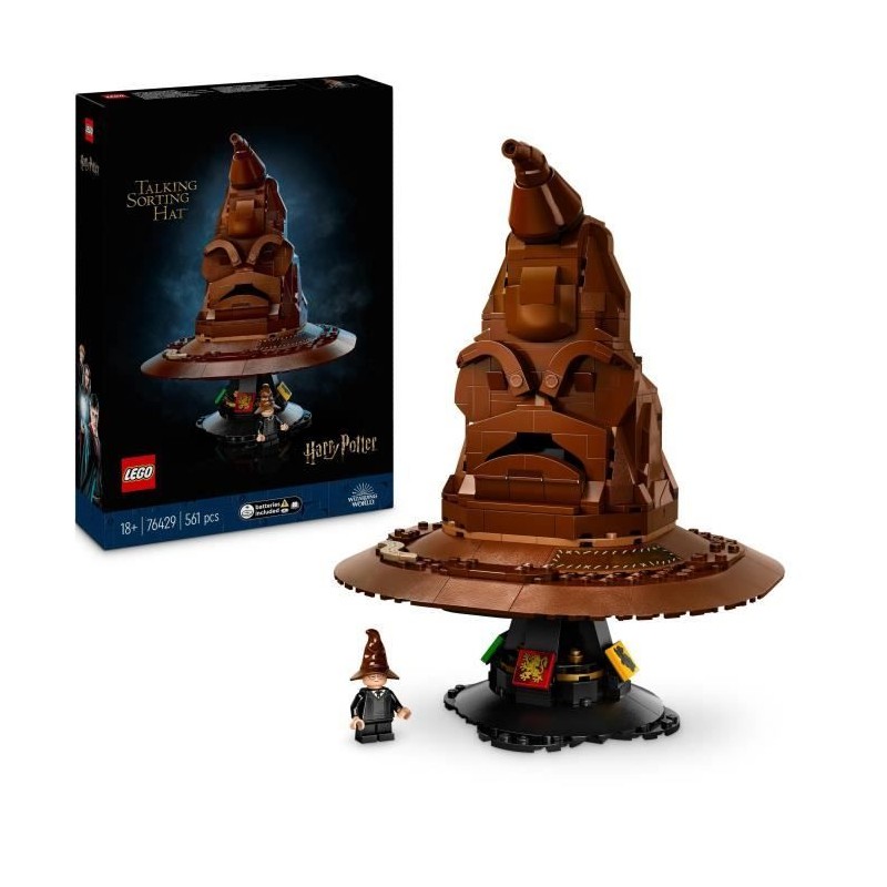 LEGO Harry Potter 76429 Le Choixpeau Magique qui Parle, Idée Cadeau, Theme de...
