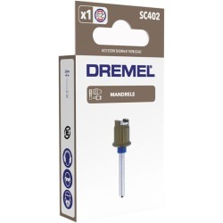 Adaptateur - Mandrin SpeedClic DREMEL S402 - Gris - Garantie 2 ans - Dimensio...
