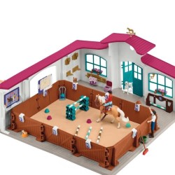 Grand Manege Equestre, Coffret figurine et accessoires, Schleich