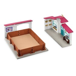 Grand Manege Equestre, Coffret figurine et accessoires, Schleich