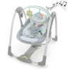 INGENUITY balancelle électrique pliable Swing and Go Hugs & Hoots- cadeau béb...