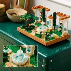 LEGO Icons 10359 Le jardin andalou Cadeau pour adultes amateurs de jardinage ...