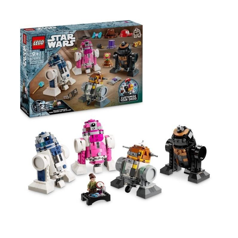 LEGO Star Wars 75392  La Fabrique de Droides Créative - Construisez votre Pro...