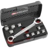 Coffret de Clés Polygonales a Cliquets 11 en 1 - FACOM - 464.J1APB (Livrée av...