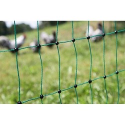 KERBL - Filet de protection volaille - 25 m - 106 cm - Double pointe - Vert