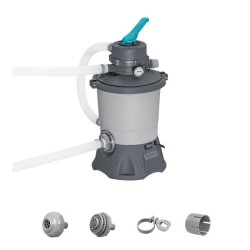 Filtre a sable / pompe de filtration pour piscine jusqu'a 18 m3- Bestway - 3 ...