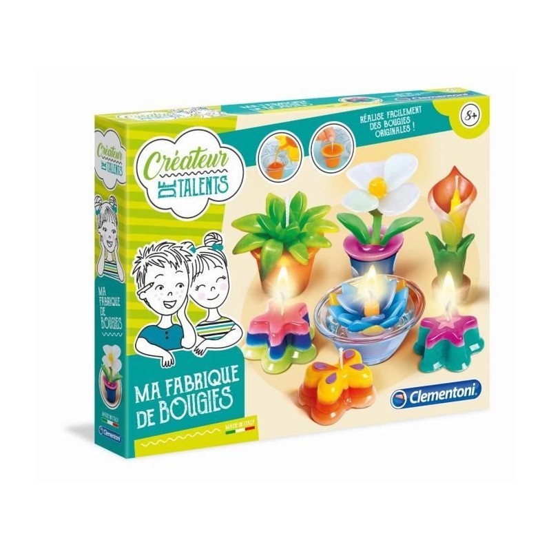 Clementoni - Créateur de Talents - Ma fabrique a bougies