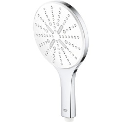Douchette 3 jets - GROHE - Vitalio SmartActive 150 - Surface de jet blanche -...