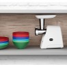 Hachoir a viande - BOSCH - MFW2510W - 2 grilles - Garnisseur de saucisses - B...