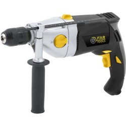 Perceuse a percussion - FARTOOLS - PKP 1200 - 2 vitesses mécaniques - Mandrin...