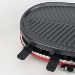 Appareil a raclette 4 en 1 HKoeNIG - RP418 - Juqu'a 8 personnes - 3 plaques i...