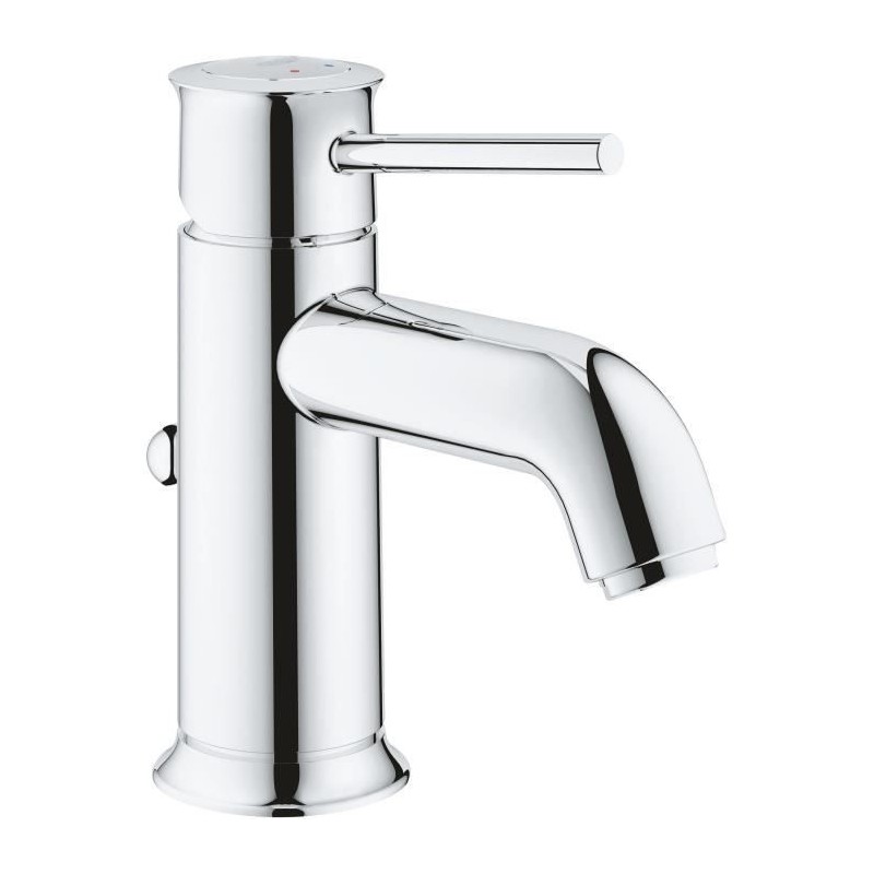 Mitigeur lavabo GROHE Start Classic - Tirette de vidage - Économie d'eau - Ga...