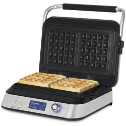 Gaufrier HKoeNIG - GFX800 - Surface de Cuisson 12x12,5 - 5 programmes de cuis...