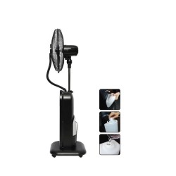 Ventilateur brumisateur sur pied 3 en 1 OCEANIC - Fonction Ioniseur d'air - 9...