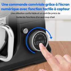 Robot pâtissier - MEDION - MD18420 - 1200 W - 5 L - 8 vitesses - Bol a glace ...