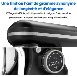 Robot pâtissier - MEDION - MD18420 - 1200 W - 5 L - 8 vitesses - Bol a glace ...