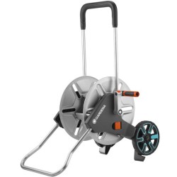Dévidoir CleverRoll en métal pour jardin moyen - GARDENA - Longueur max 60m -...
